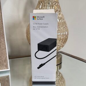 NEW Microsoft 127w Power Supply Surface Book, Surface Laptop Studio 5v